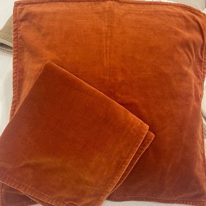 Pottery Barn Velvet throw pillow covers